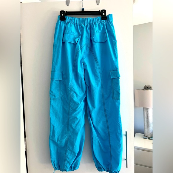 Graffiti Neon Blue Cargo Pant - Picture 2 of 2